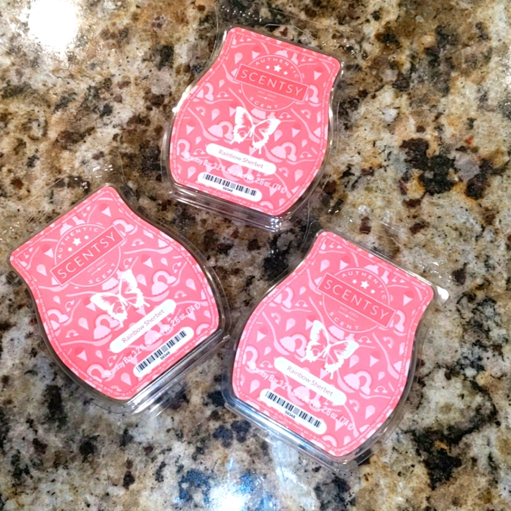 Scentsy rainbow sherbet